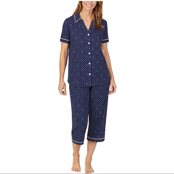 Nautica 2 Piece Sleepwear Set Anchor Polka Dot - Picture 4 of 9